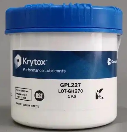 KRYTOX CORRUGATOR 227FG高温食品级润滑脂杜邦DUPONT FG34防腐油