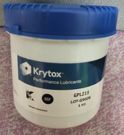 美国DUPONT杜邦极压润滑脂KRYTOX GPL215含二硫化钼全氟聚醚油脂