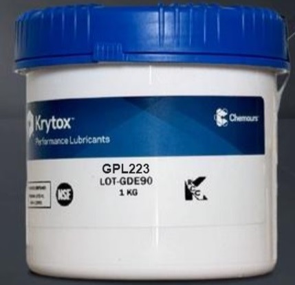 杜邦DUPONT KRYTOX GPL 223 224 225全氟聚醚高温润滑脂防腐抗磨