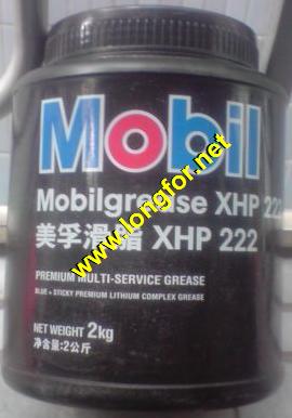 蓝钻美孚润滑脂XHP222参数属于几号锂基脂价格用途怎样区分MOBIL真假